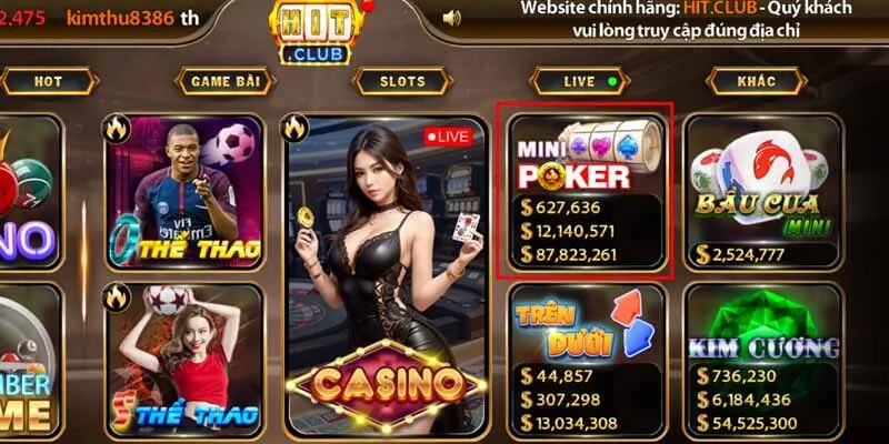 Bí Kíp Chơi Game Nổ Hũ Mini Poker Ăn Tiền Thật 100%